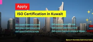 iso certification in kuwait